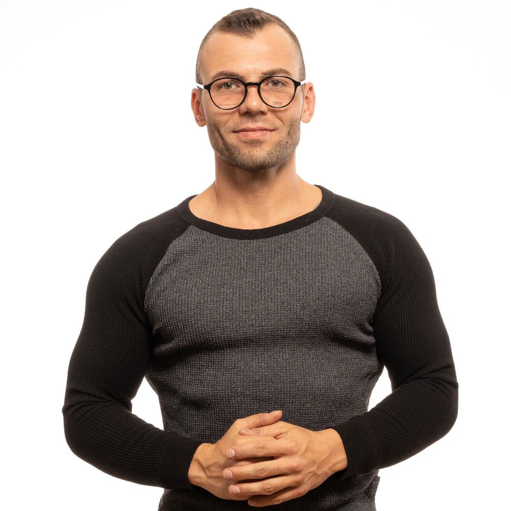 Lozza Black Metal & Plastic Glasses (Frames)