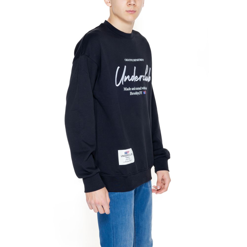 Underclub Black Cotton Sweatshirt Underclub