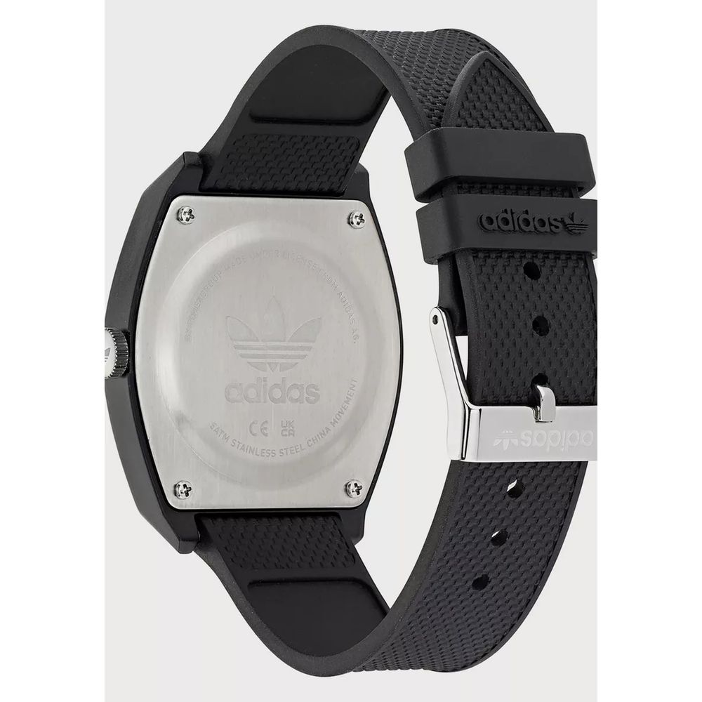 Adidas Black Synthetic Sport Watch
