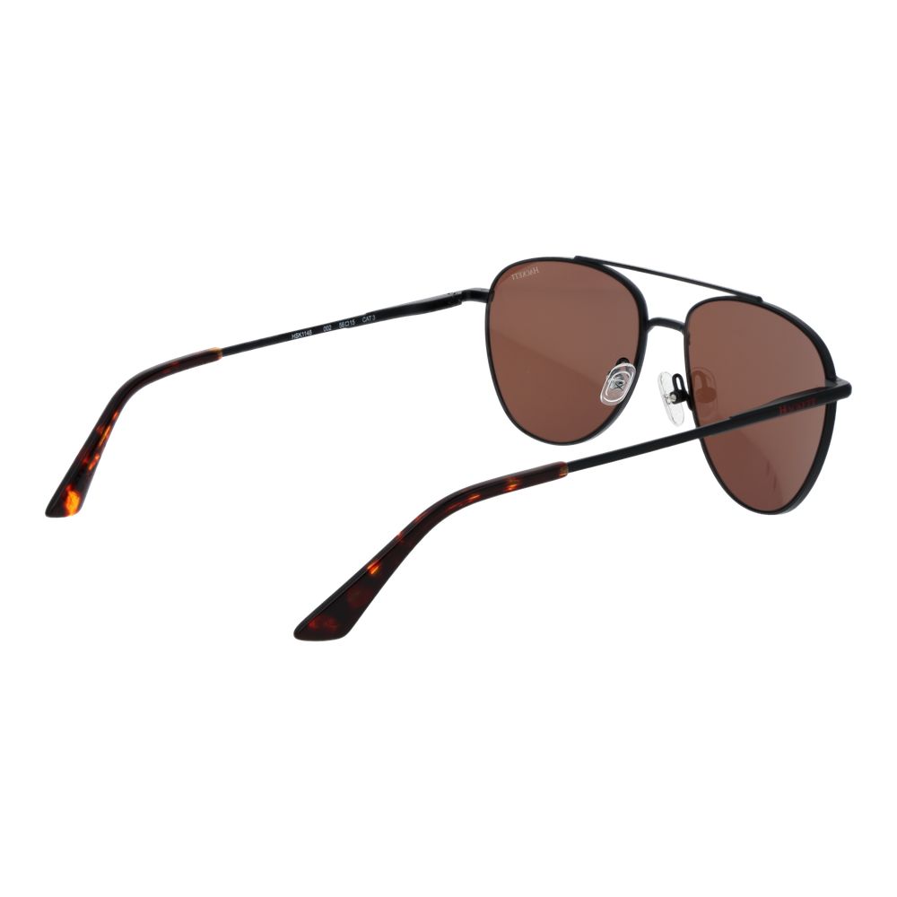 Hackett Black Metal Sunglasses Hackett