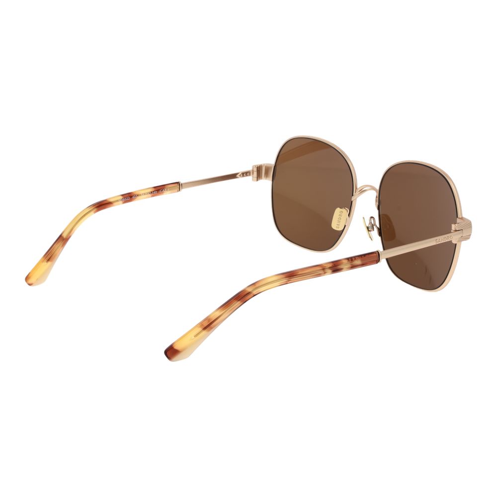 Sandro Gold Acetate Sunglasses Sandro