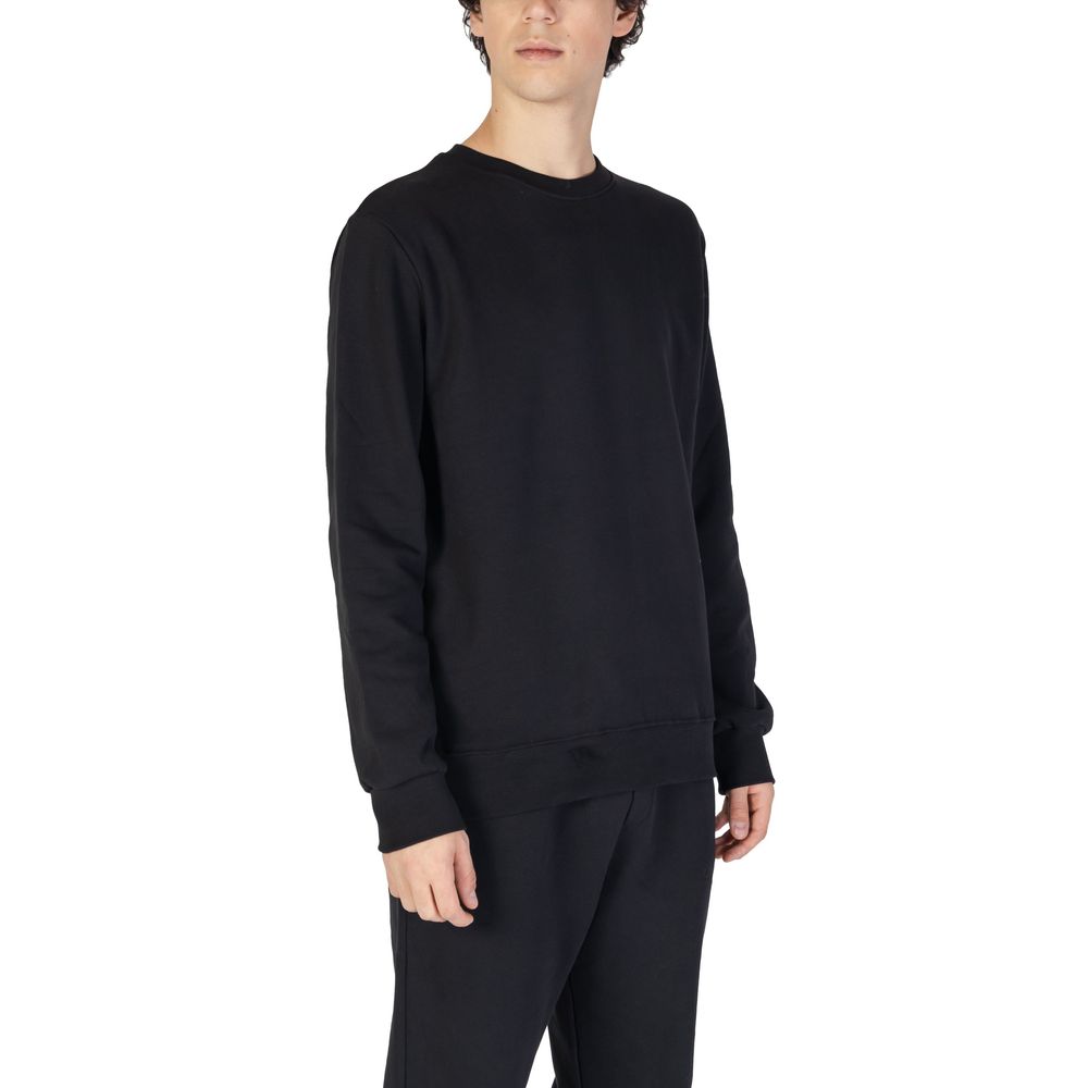 Underclub Black Cotton Sweatshirt Underclub