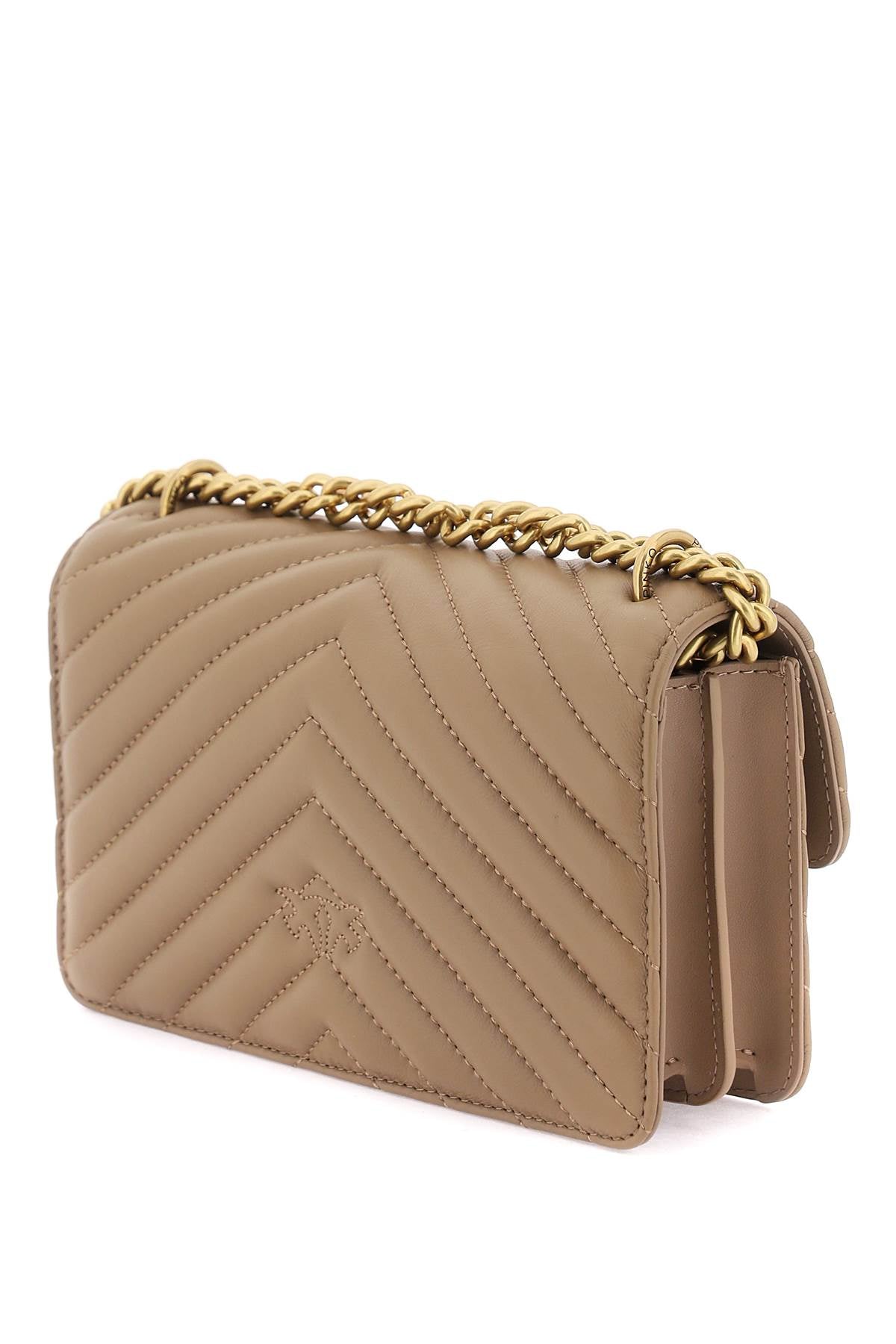 Pinko mini love bag one chevron Handbag Pinko