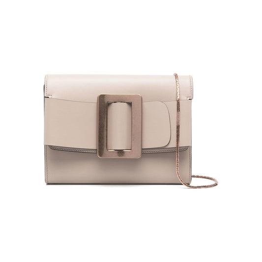 Boyy Buckle detail clutch calf leather Bag Dove Grey Shoulder Boyy