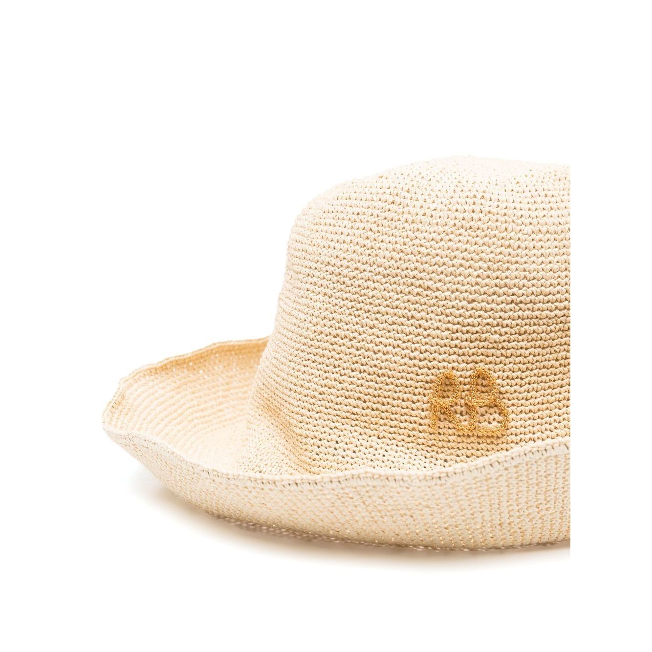 RUSLAN BAGINSKIY Hats Beige Scarves Hats & Gloves Ruslan Baginskiy Wheat