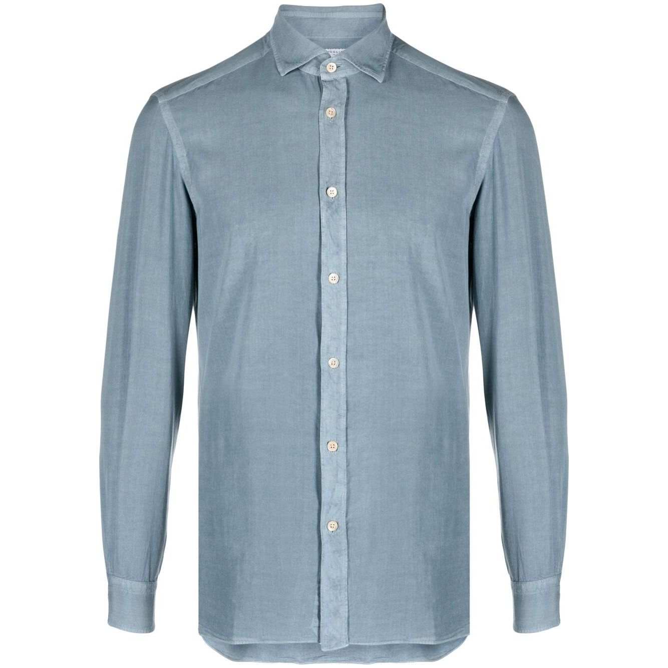 Boglioli Shirts Clear Blue Shirts Boglioli