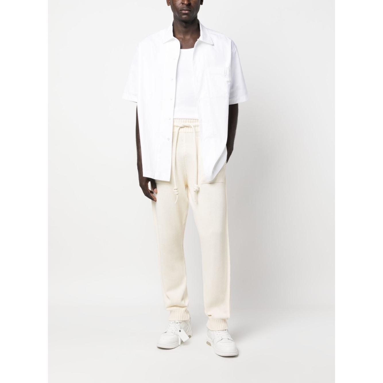 Off White Trousers Beige Trousers Off White