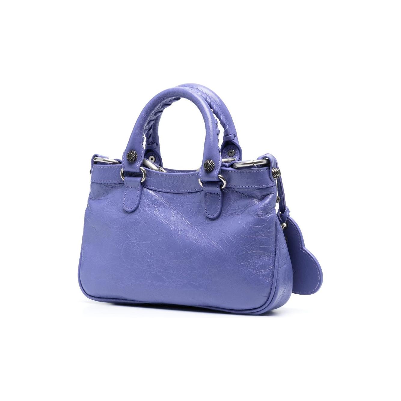 Balenciaga small Neo Cagole tote bag Purple Handbag Balenciaga