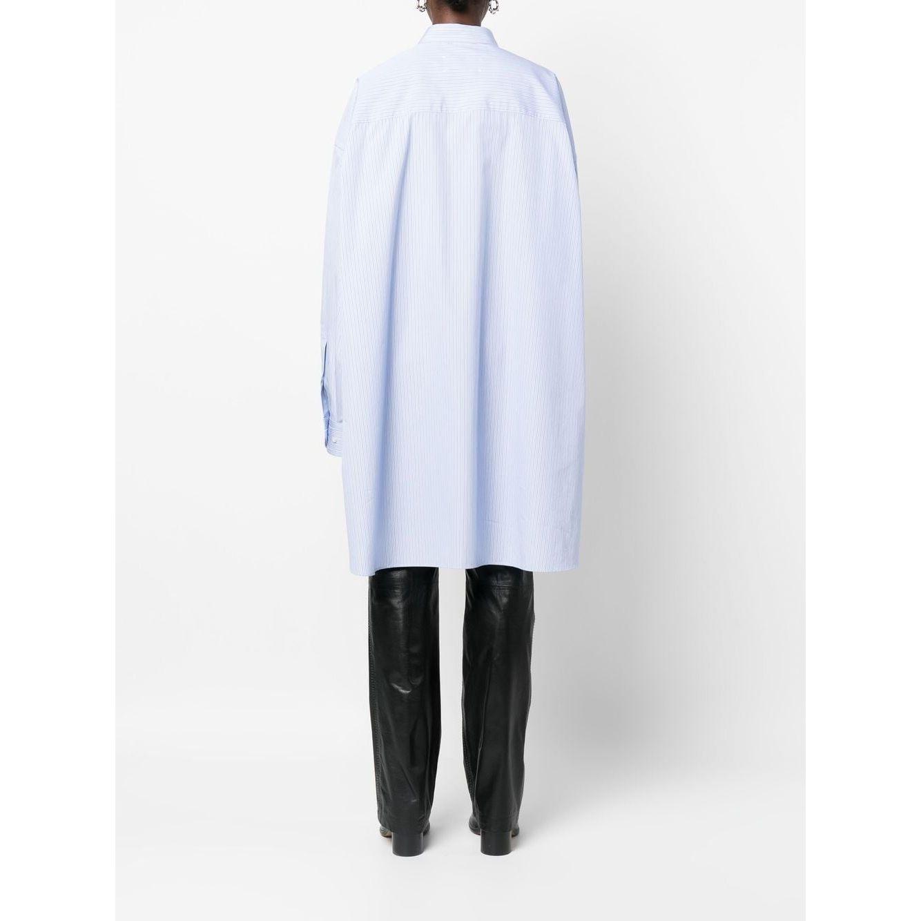 Maison Margiela Shirts Clear Blue Shirts Maison Margiela