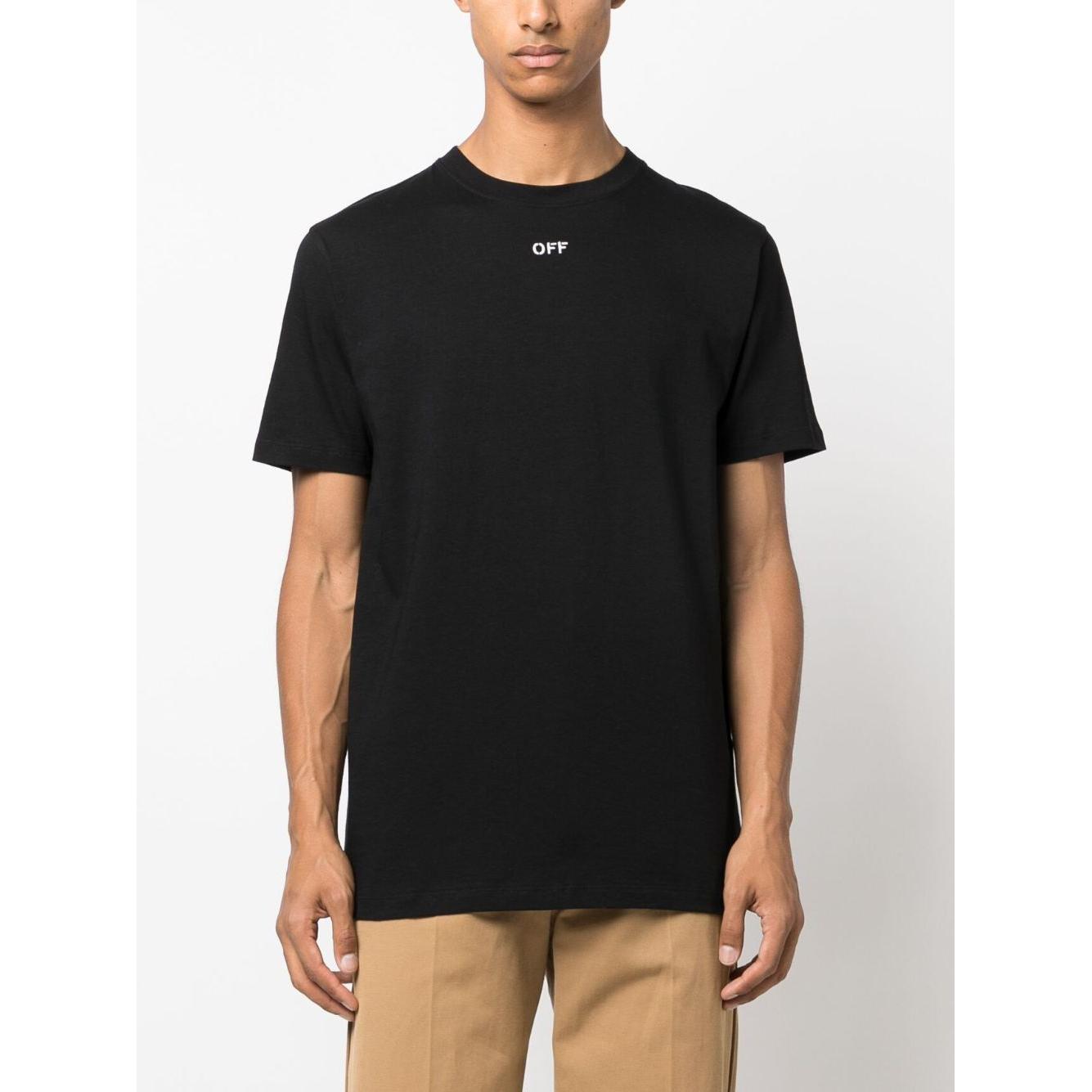 Off White T-shirts and Polos Black