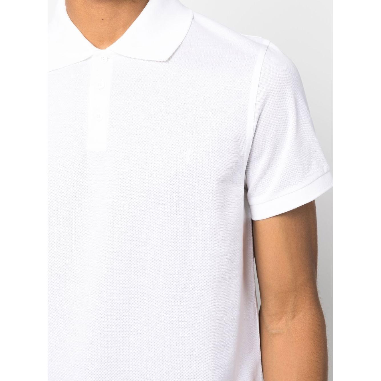 Saint Laurent  T-shirts and Polos White Topwear Saint Laurent