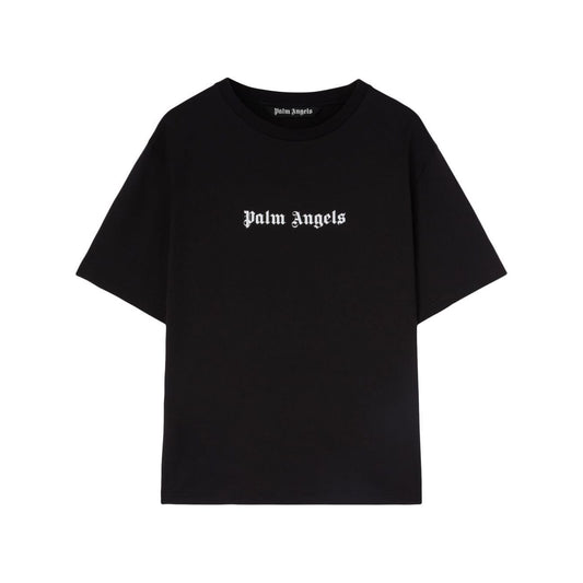 Palm Angels T-shirts and Polos Black Topwear Palm Angels