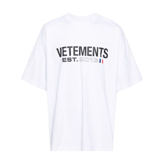 Vetements T-shirts and Polos White