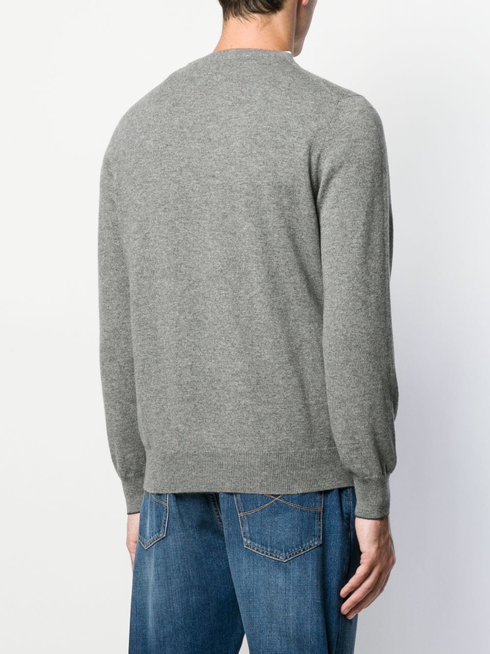 Brunello Cucinelli Sweaters Grey Topwear Brunello Cucinelli