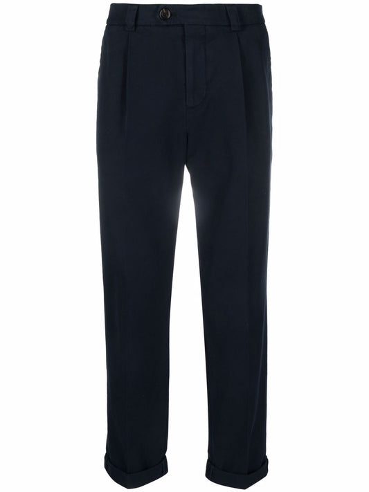 Brunello Cucinelli Trousers Blue Trousers Brunello Cucinelli