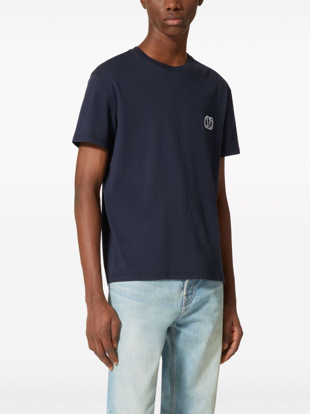 Valentino Valentino T-shirts and Polos Blue