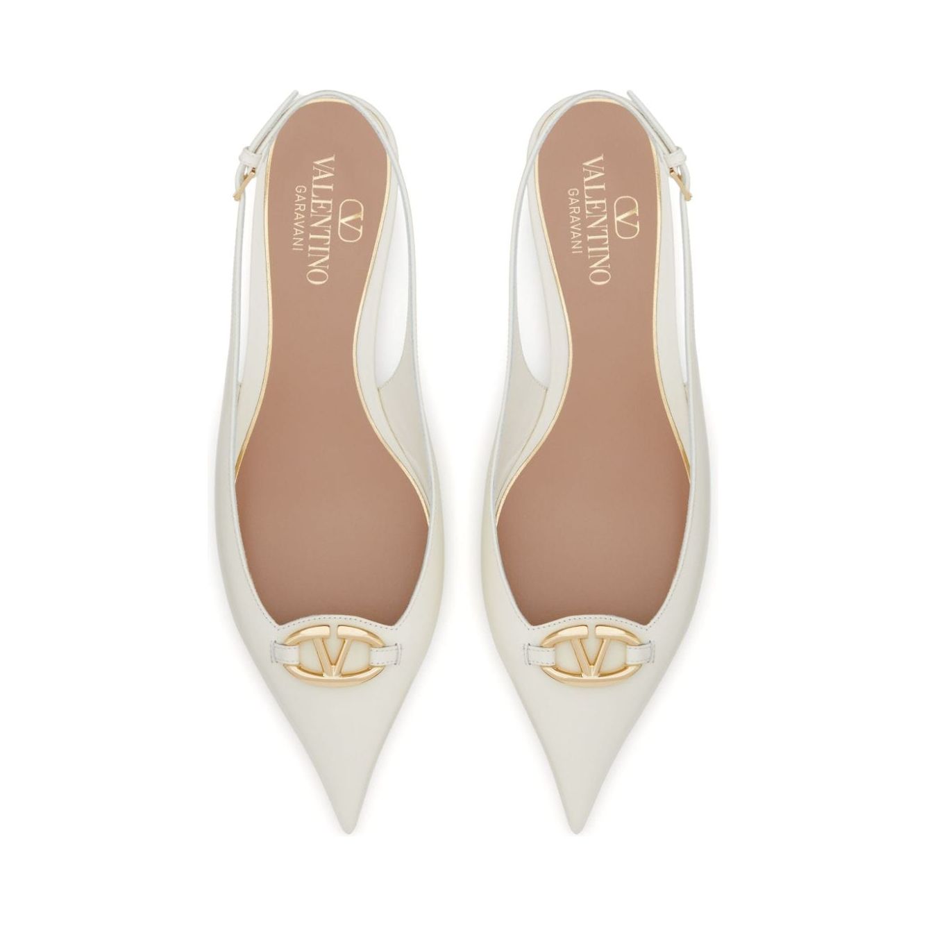 Valentino Garavani Flat shoes White