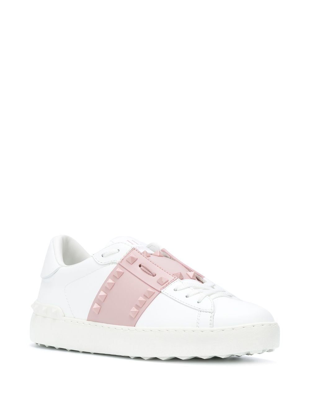 Valentino Garavani Open Rockstud Women Sneakers Pink Sneakers Valentino Garavani