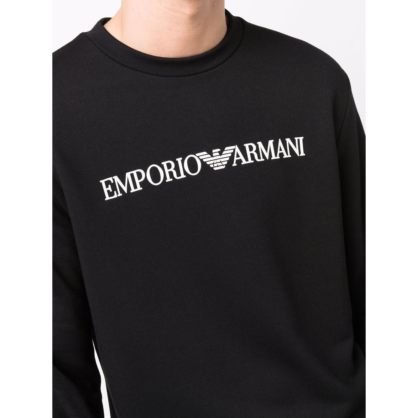 Emporio Armani Sweaters Black Topwear Emporio Armani