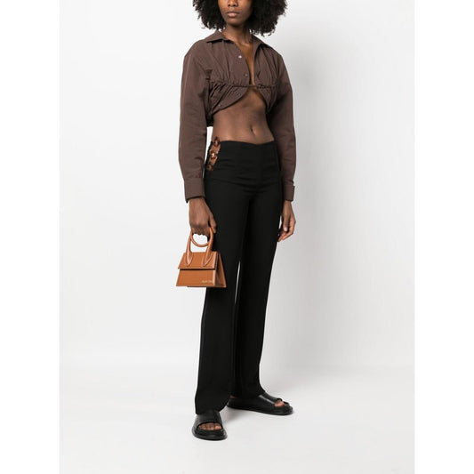 JACQUEMUS Bags.. Leather Brown Handbag JACQUEMUS