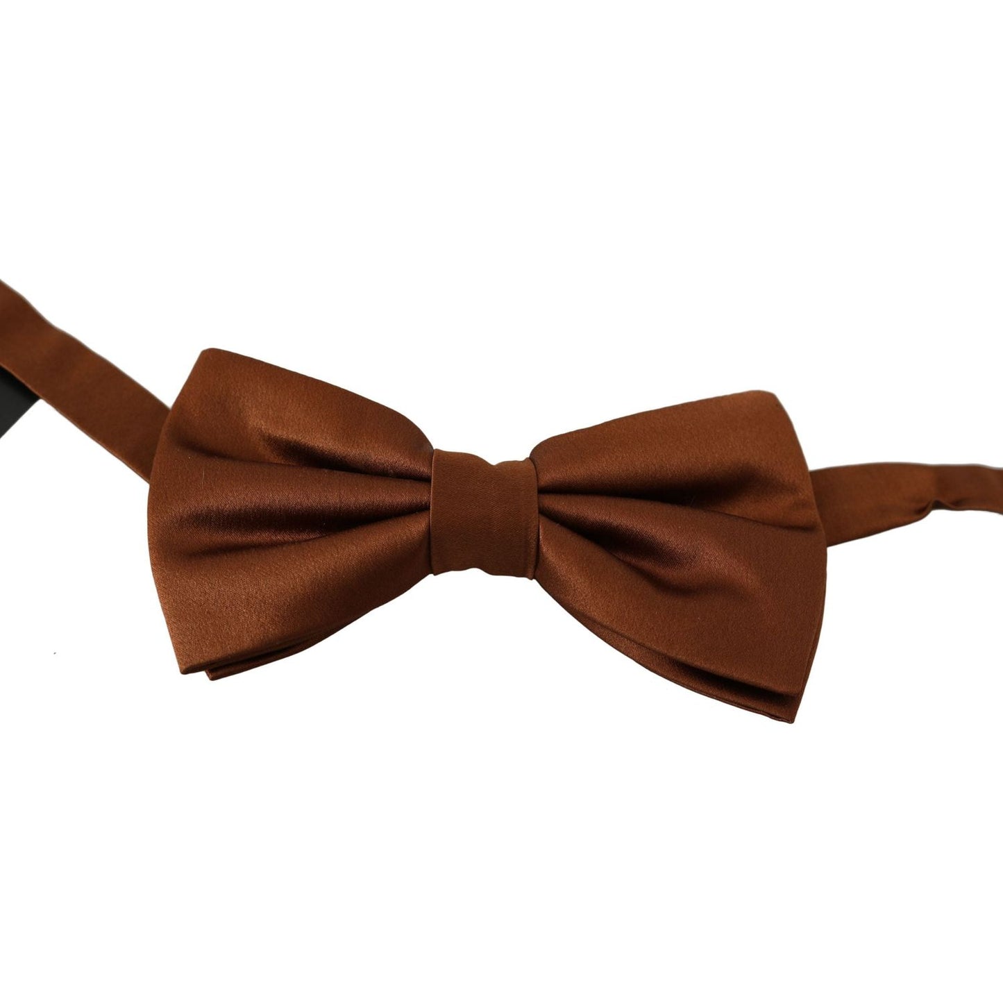 Dolce & Gabbana Elegant Silk Bow Tie in Bronze Elegance Bow Tie Dolce & Gabbana