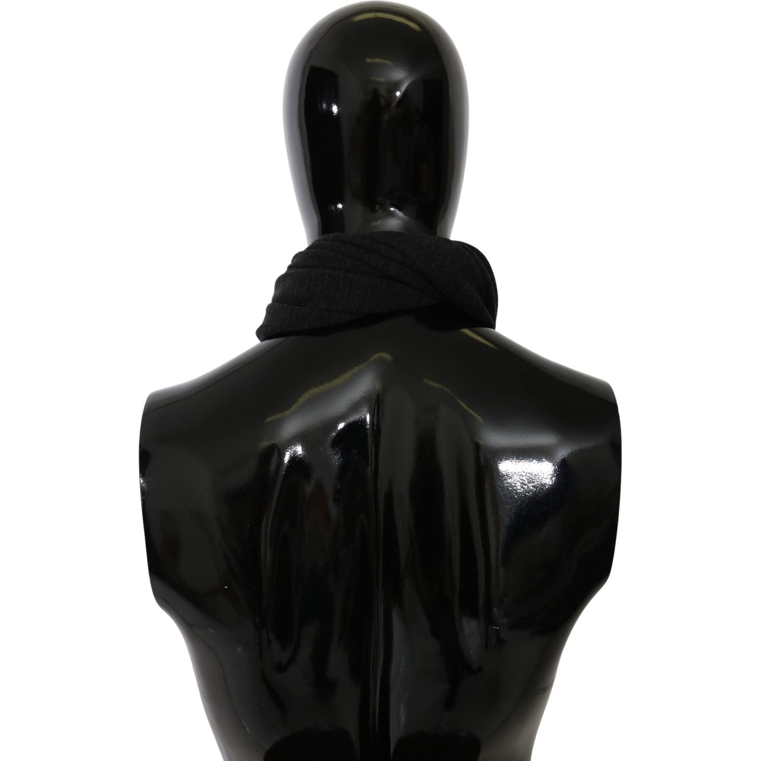 وشاح رجالي أنيق من الصوف البكر من دولتشي آند غابانا مع تطريز