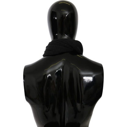 Dolce & Gabbana Gray #DGLovesLondon Wrap Shawl Wool Scarf