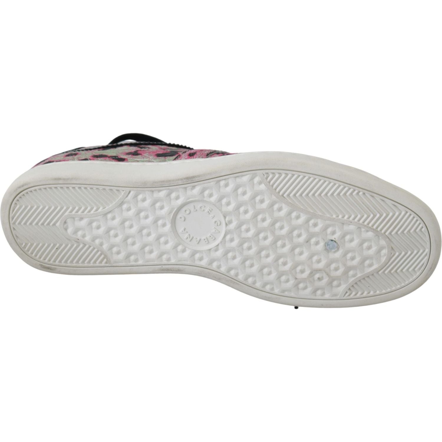 حذاء رياضي متعدد الألوان من جلد التمساح من دولتشي آند غابانا