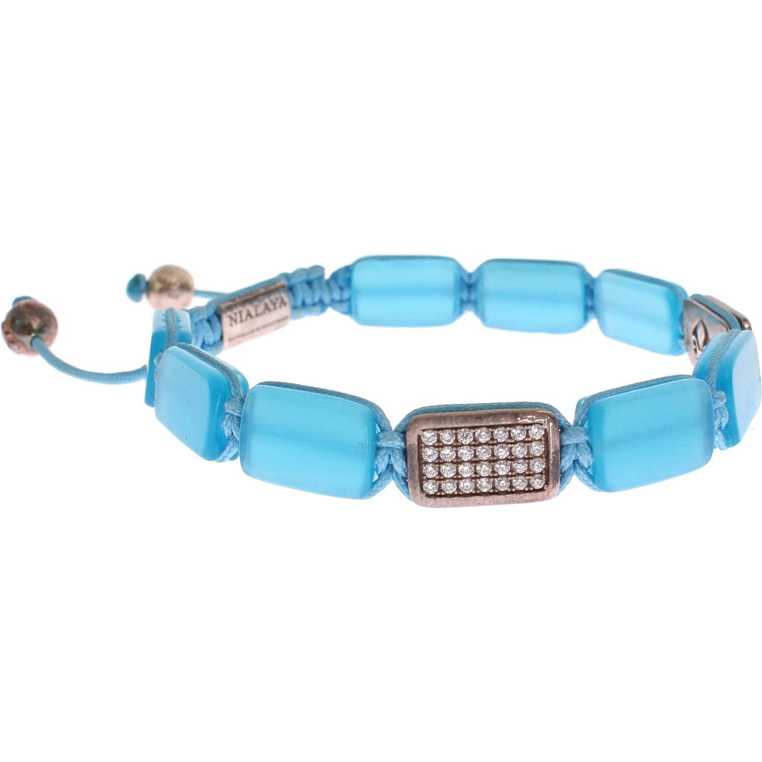 شيك نيالايا الماس وأوبال سوار مطرز