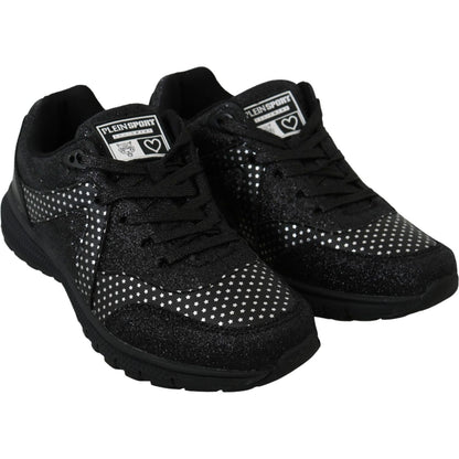 Philipp Plein Black Running Jasmines Sneakers Shoes WOMAN SNEAKERS