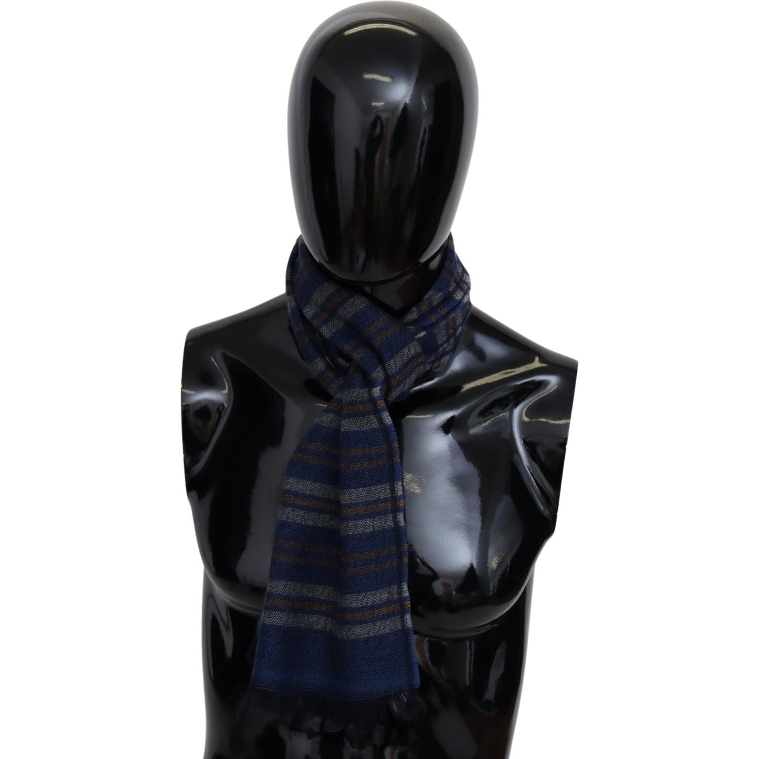 وشاح Missoni Chic متعدد الألوان من الصوف للجنسين بتصميم هامشي