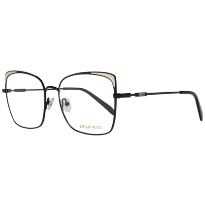 Emilio Pucci Black Metal Glasses (Frames) Emilio Pucci