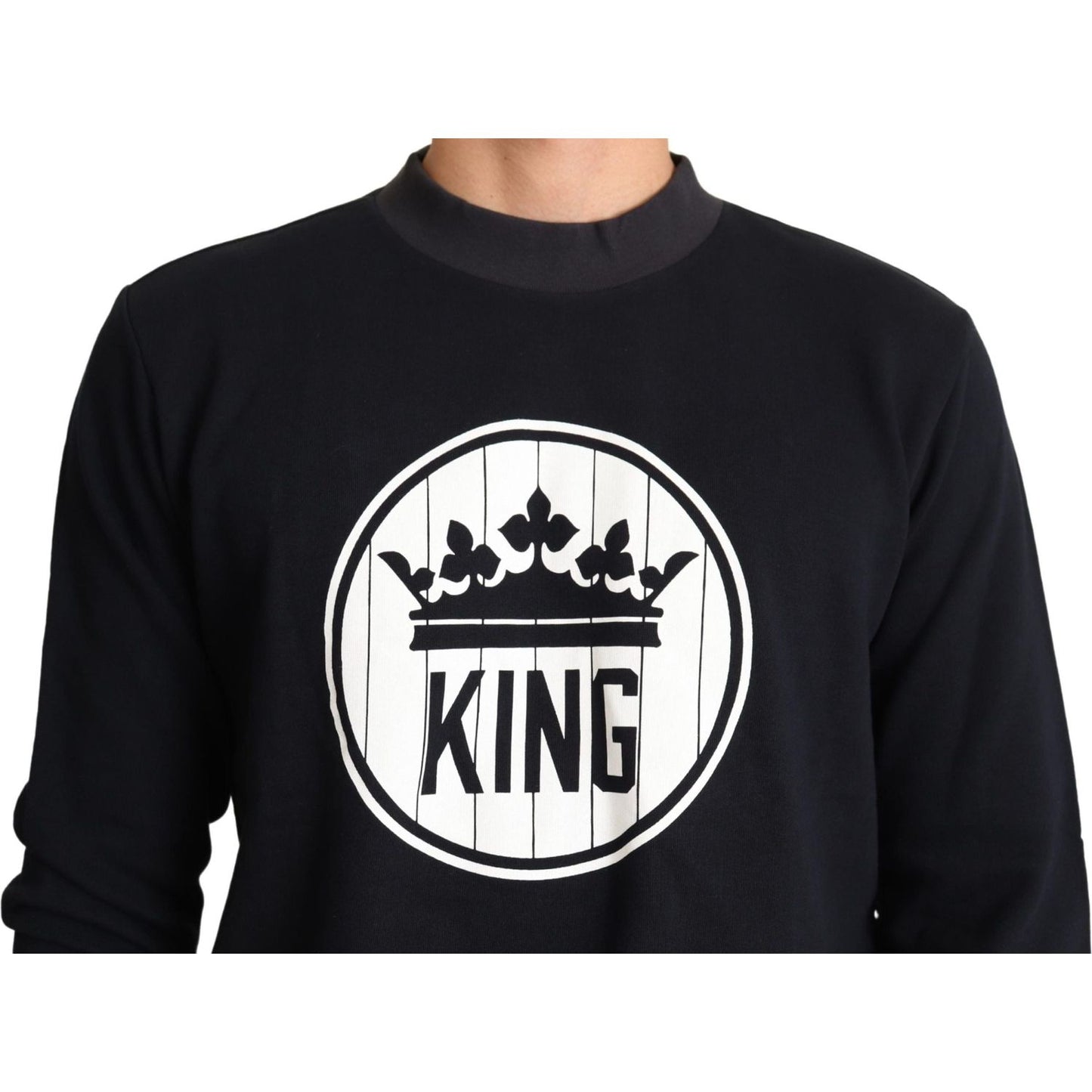 Dolce & Gabbana Regal Crown Motive Crewneck Sweater Dolce & Gabbana