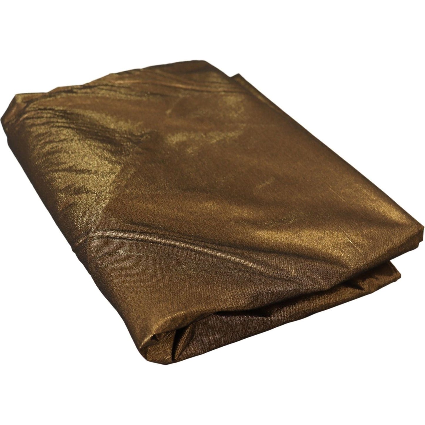 Dolce & Gabbana Elegant Metallic Bronze Scarf Dolce & Gabbana