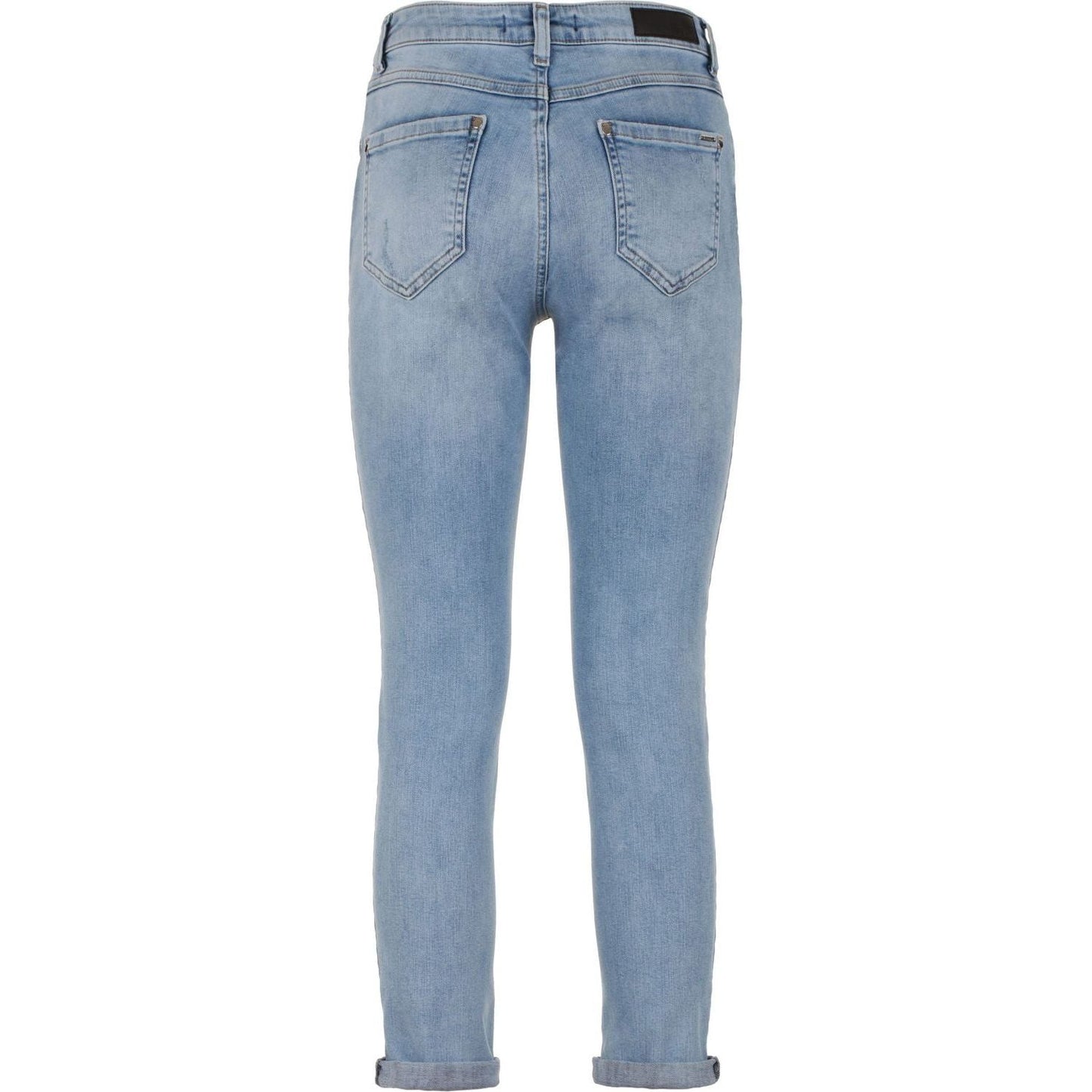 Imperfect Blue Cotton Women's Jean Imperfect