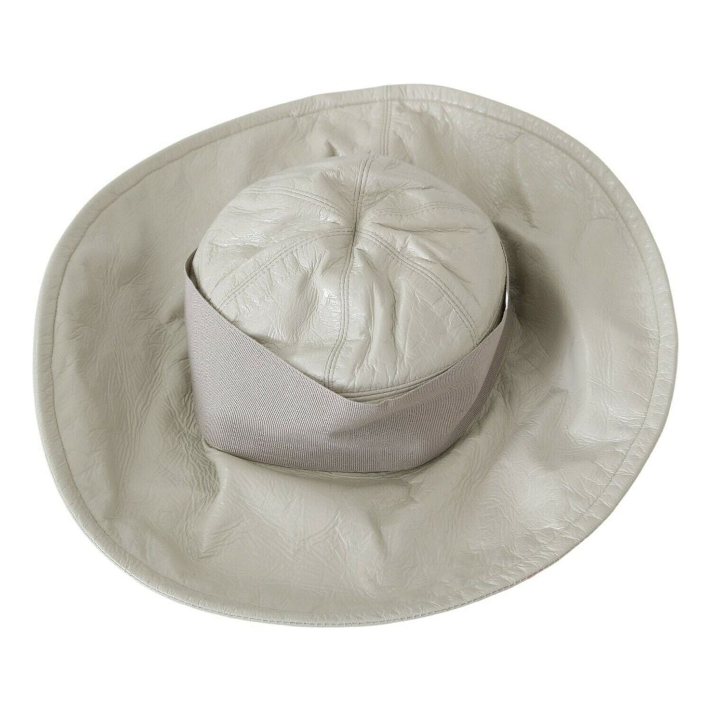 Dolce & Gabbana Elegant Beige Panama Cap - Timeless Fashion Accessory WOMAN HATS Dolce & Gabbana