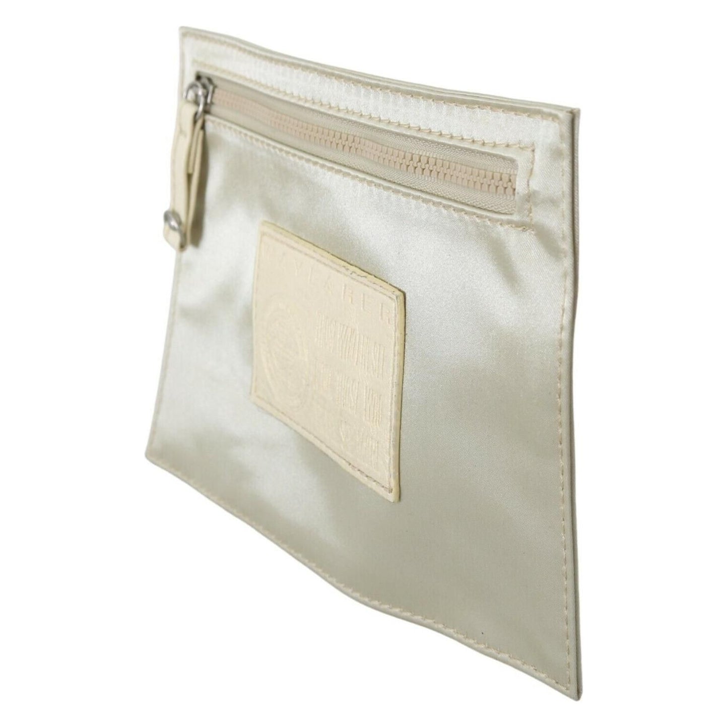 WAYFARER White Zippered Coin Holder Wallet WAYFARER