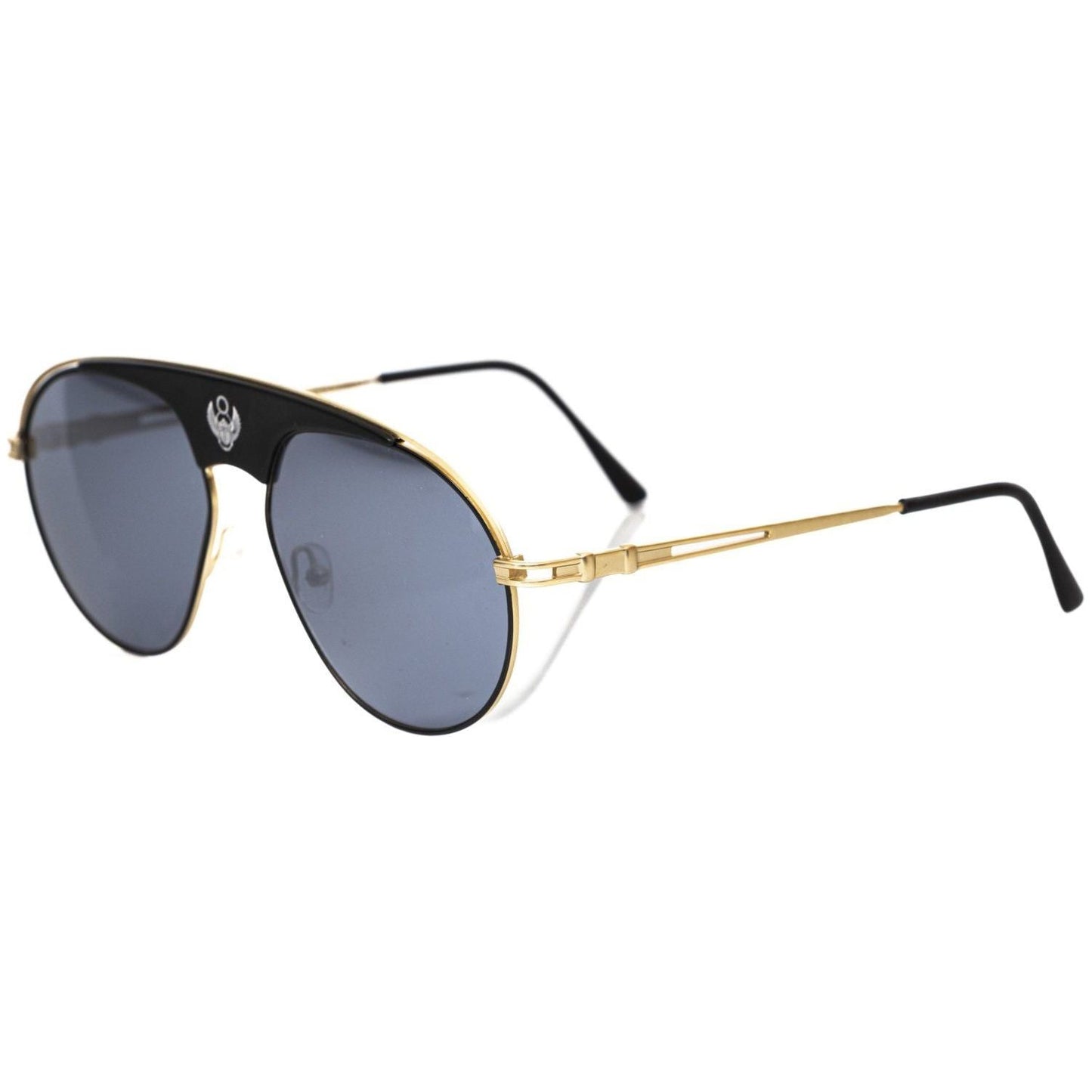 Frankie Morello Black Metallic Men's Sunglass Frankie Morello