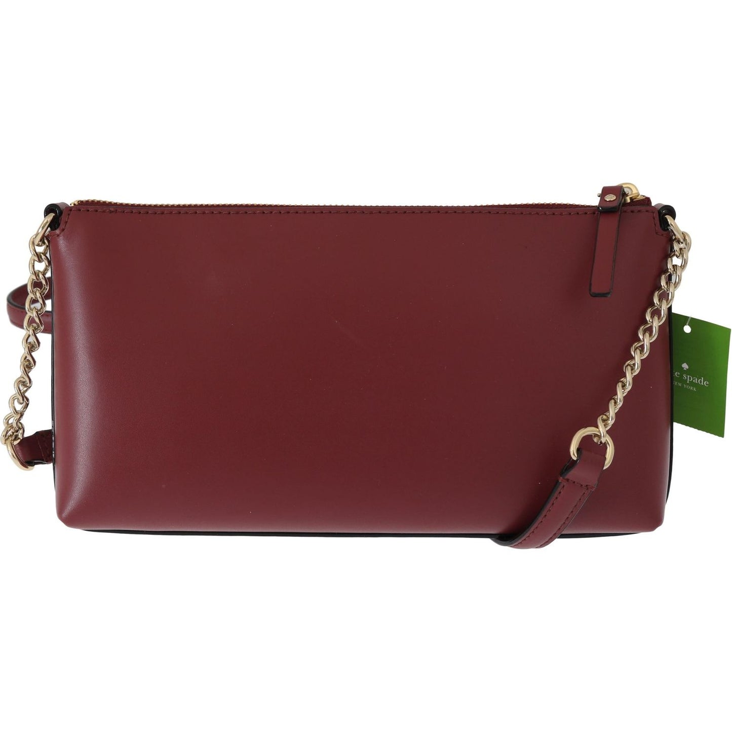 Kate Spade Elegant Bordeaux Leather Crossbody Kate Spade