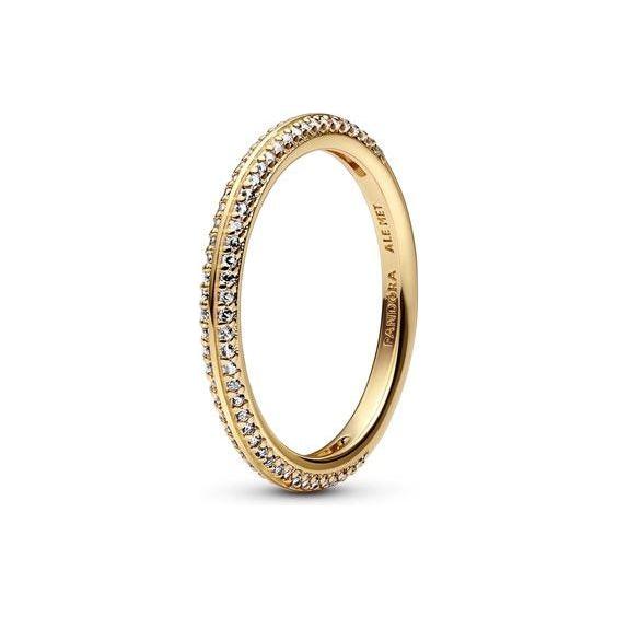 PANDORA JEWELS Mod. ME COLLECTION PAVE - RING - Size 50 DESIGNER FASHION JEWELLERY PANDORA