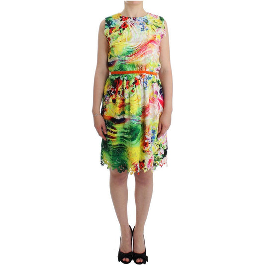 Lanre Da Silva Ajayi Multicolor Organza Sheath Dress
