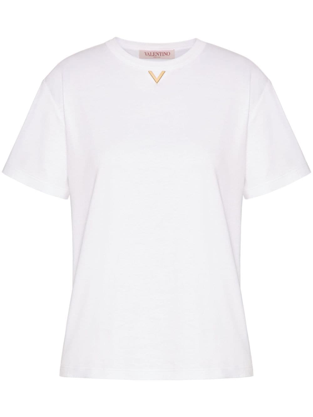 Valentino T-shirts and Polos White Topwear Valentino