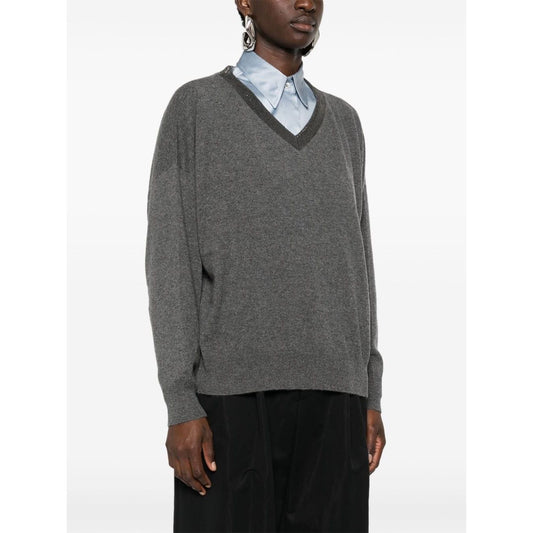 Brunello Cucinelli Sweaters Grey Topwear Brunello Cucinelli