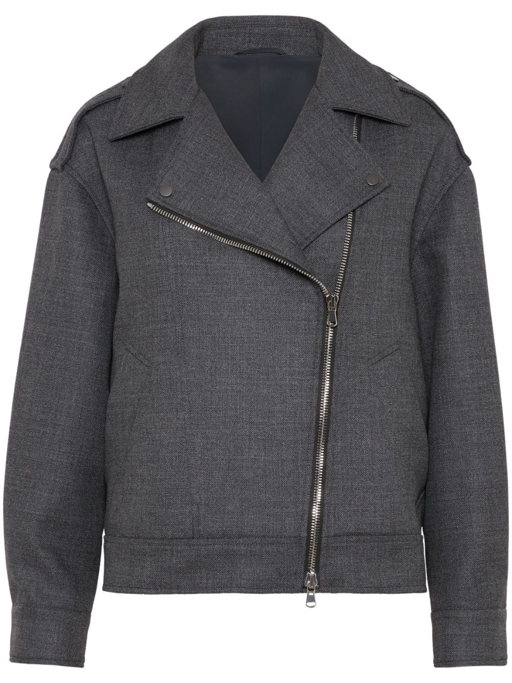 Brunello Cucinelli Jackets Grey Jackets Brunello Cucinelli