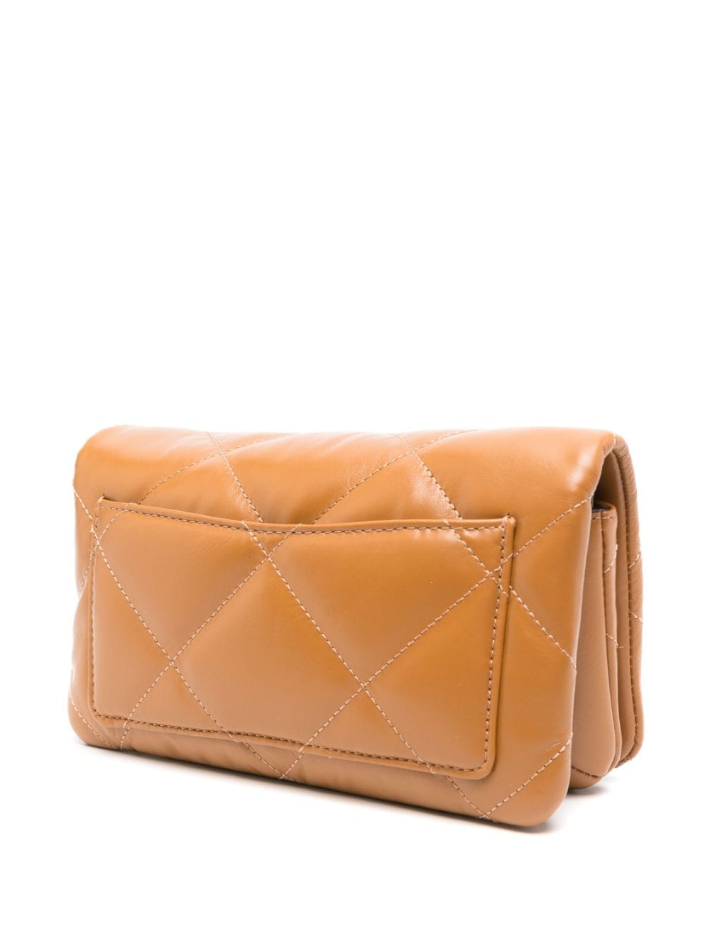 Tory Burch Bags.. Leather Brown Clutches Tory Burch