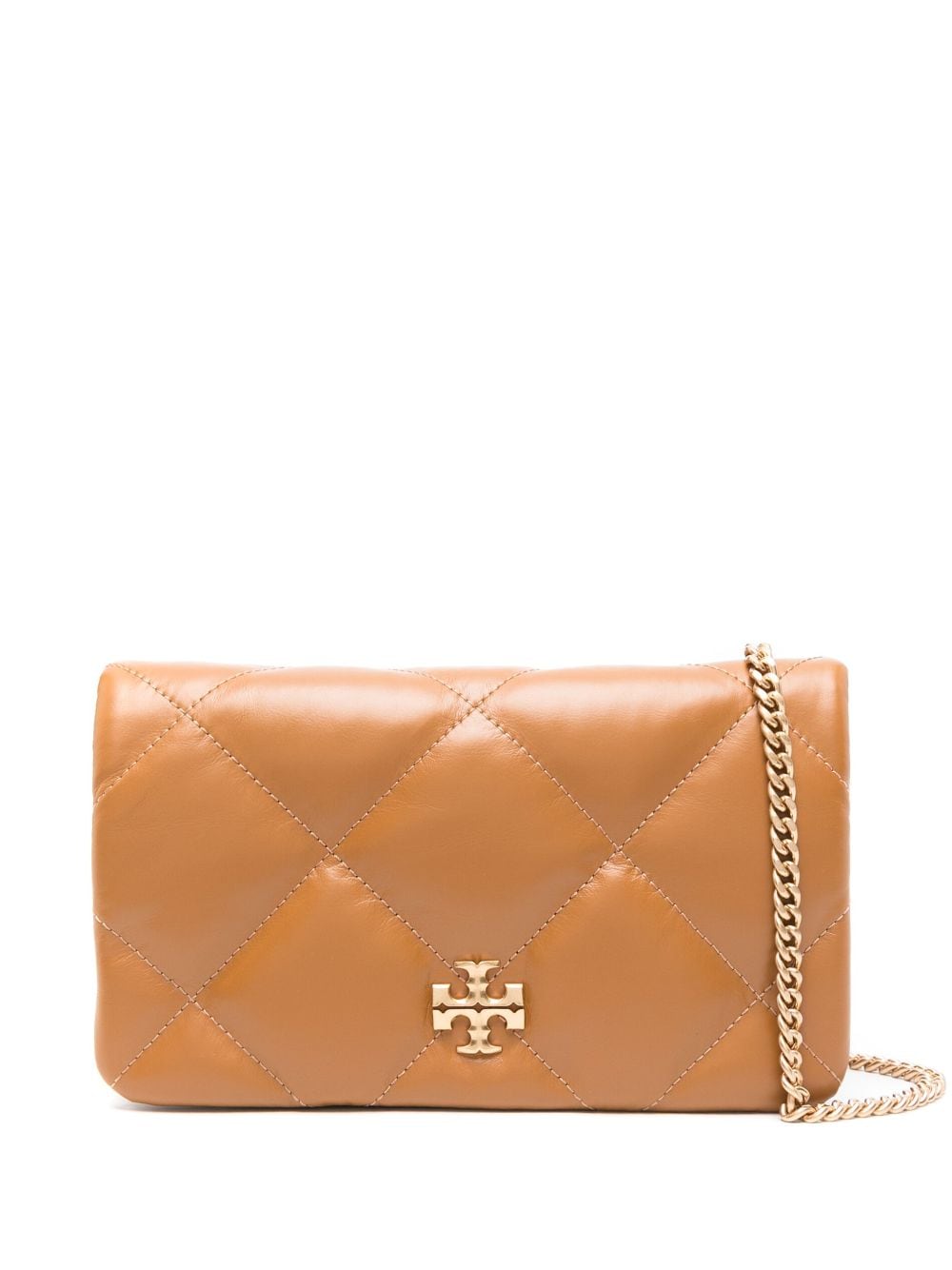 Tory Burch Bags.. Leather Brown Clutches Tory Burch