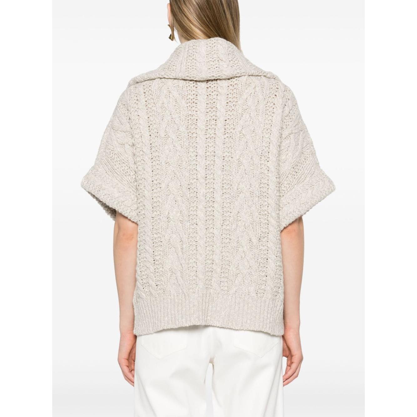 Brunello Cucinelli Sweaters Light Grey Topwear Brunello Cucinelli