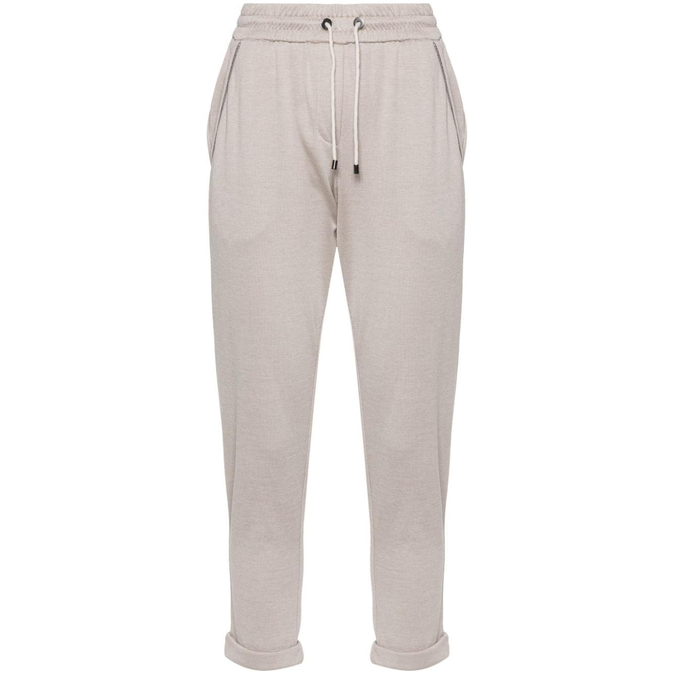 Brunello Cucinelli Trousers Beige Trousers Brunello Cucinelli