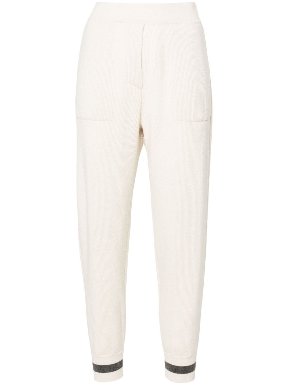 Brunello Cucinelli Trousers White Trousers Brunello Cucinelli