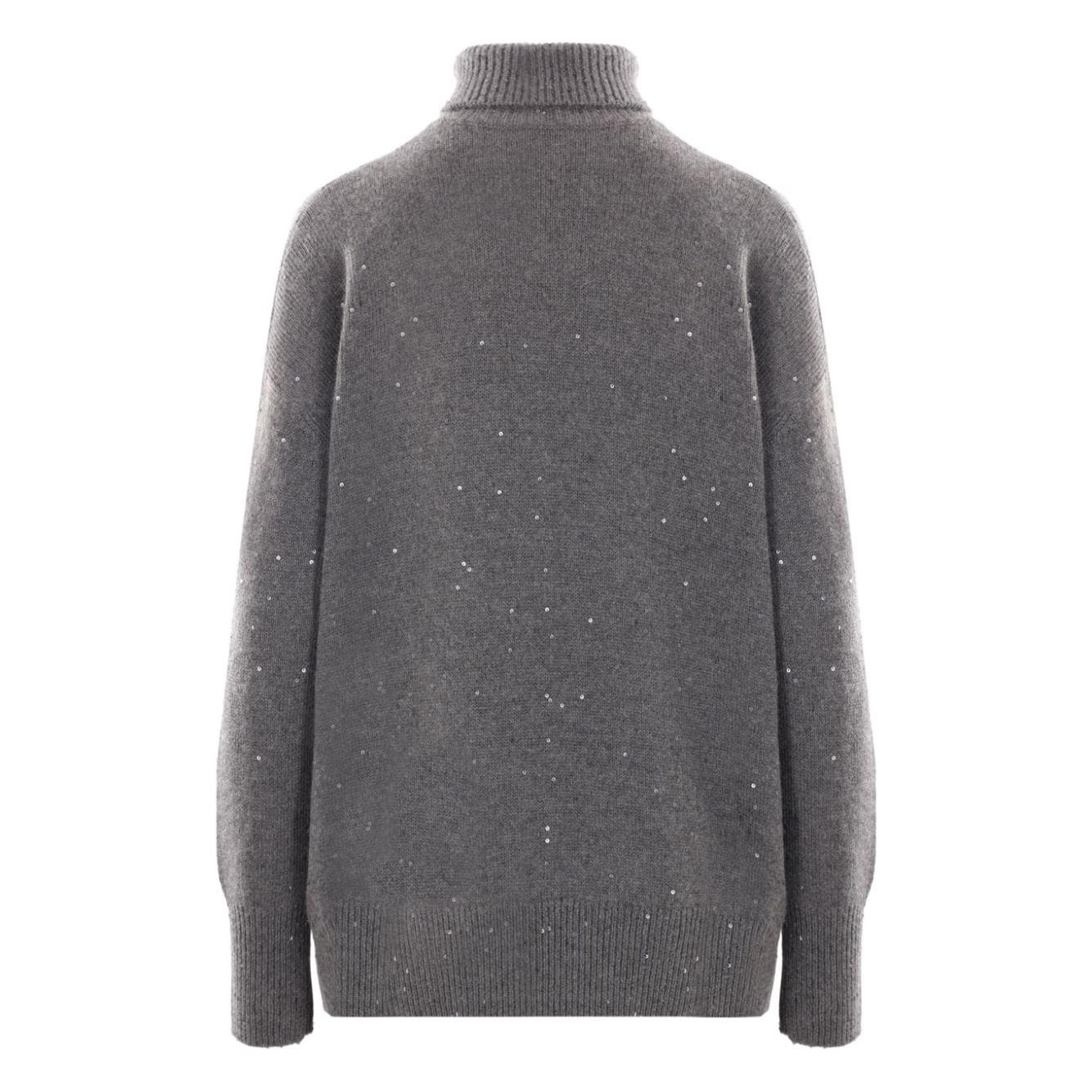 Brunello Cucinelli Sweaters Grey Topwear Brunello Cucinelli